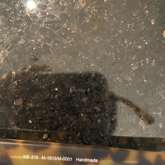 Retropeppers London eyeglass frames NWOT.  Lavender & animal print cat eye frame - Picture 6 of 7